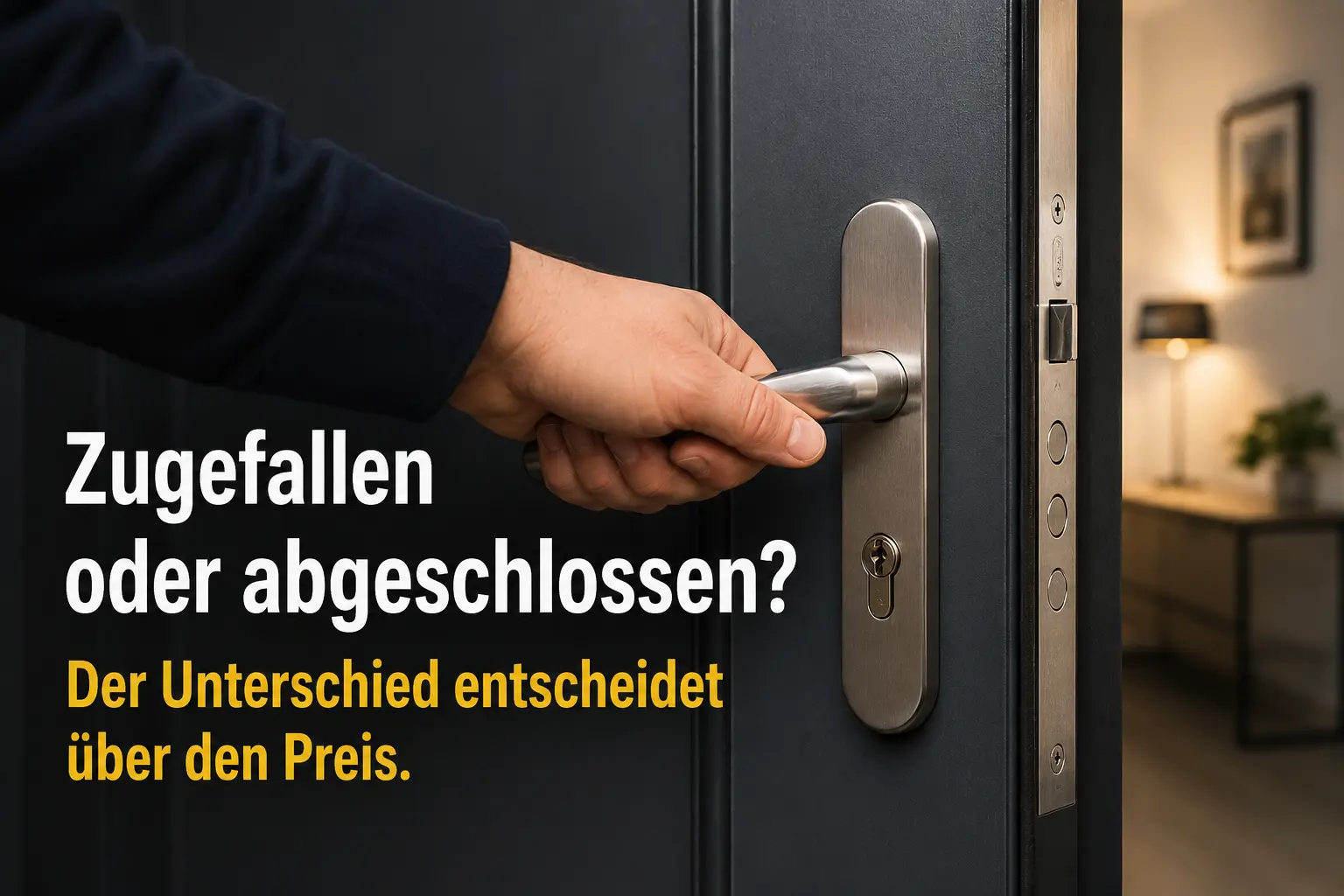 Foto — Hand an Türklinke