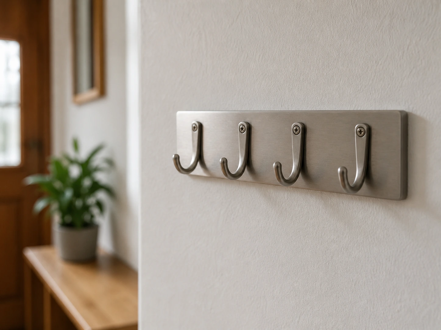 Foto — leerer Schlüsselhaken an der Wand